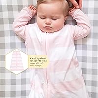 Vista 4 de Burt's Bees Beekeeper - Manta unisex para bebé, de algodón 100% orgánico para usar