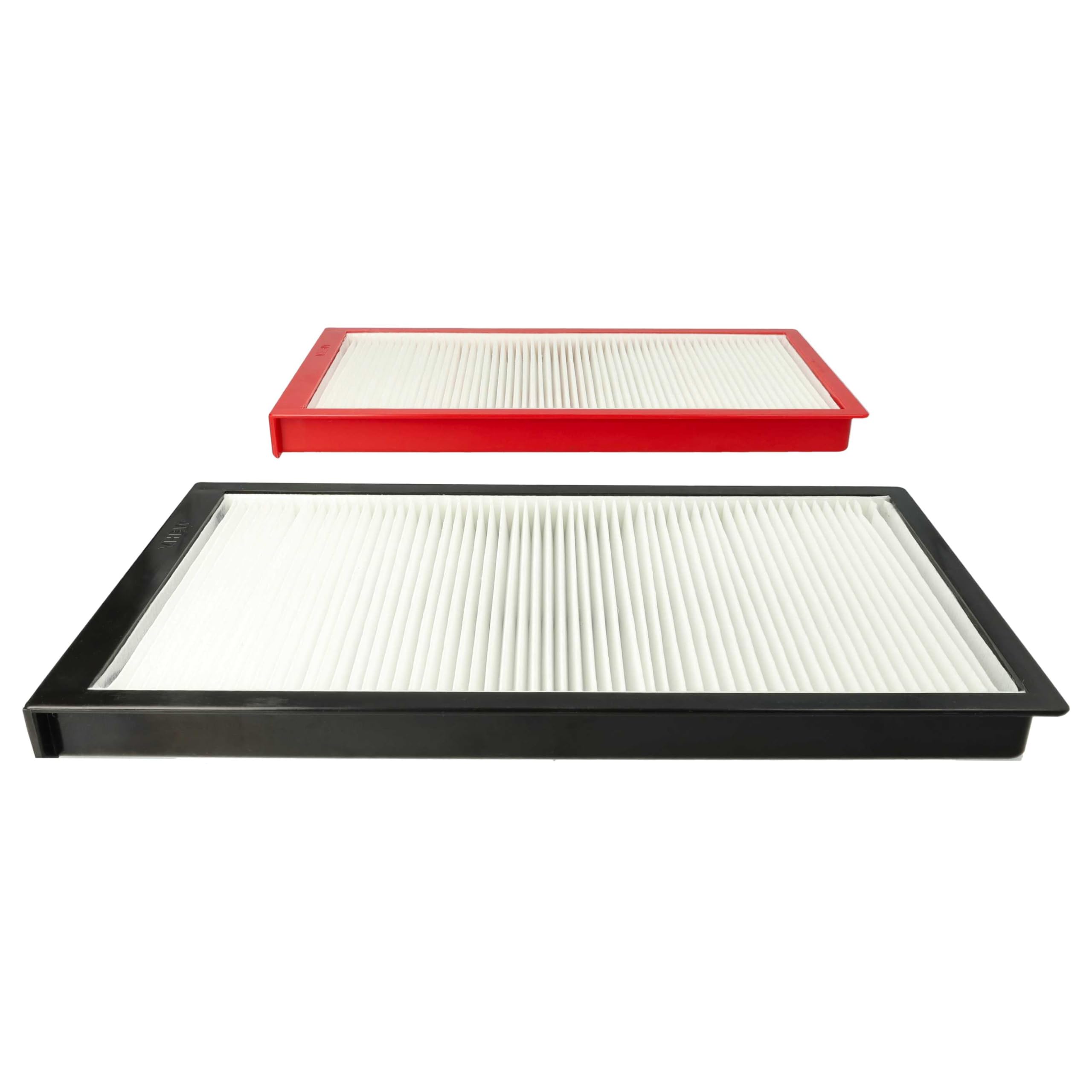 vhbw Set di 8X filtri Compatibile con Zehnder ComfoAir 225, 200 Sistema di Ventilazione - Filtri G4 / F7, 29 x 15 x 5 cm, Bianco/Rosso/Nero