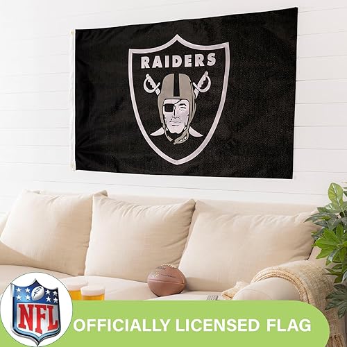 Miniatura 256 de NFL Dallas Cowboys - Bandera duradera de 3 x 5 para exteriores con ojales, bandera y pancarta resistentes para jardín al aire libre y patio, bandera