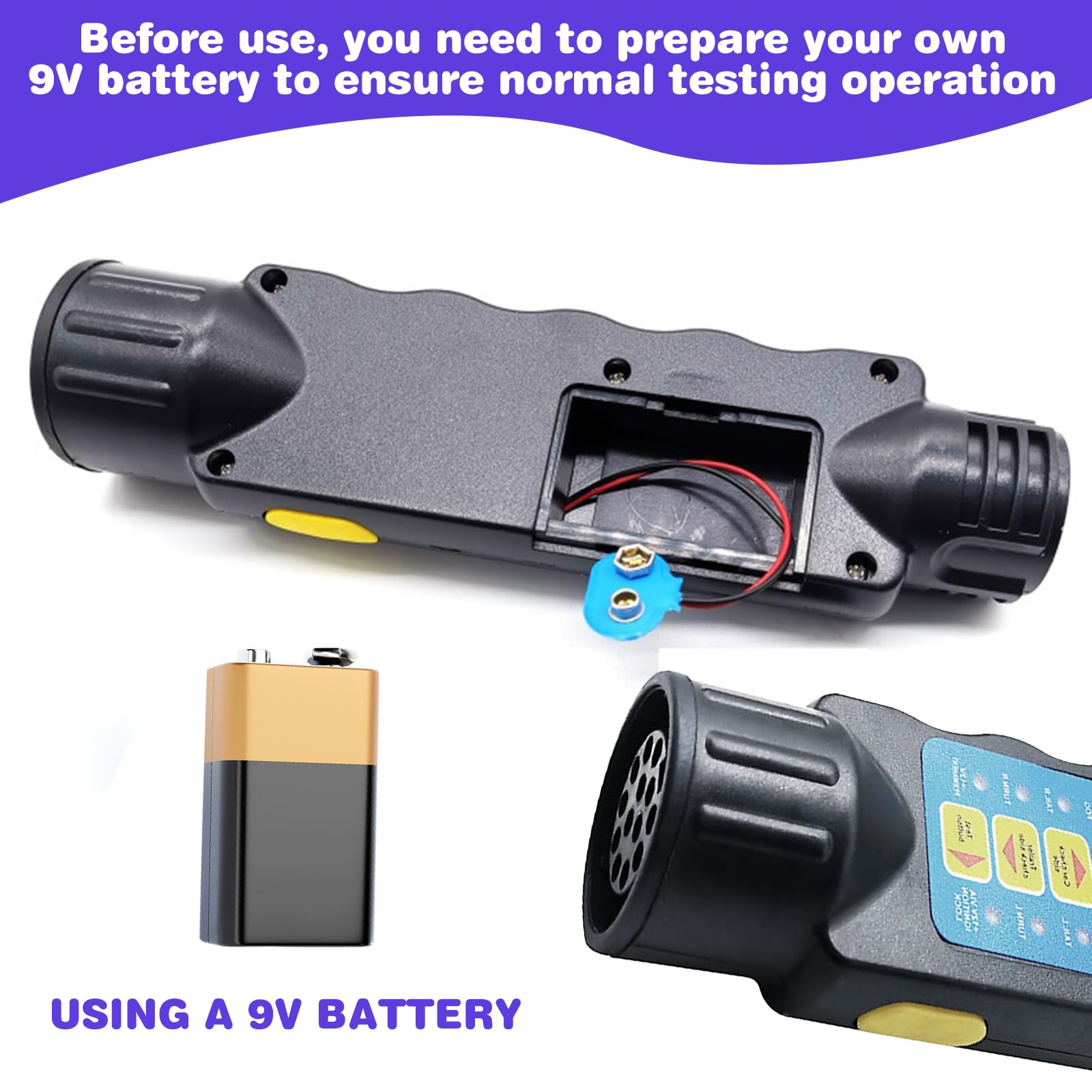 Tester Per Presa Di Rimorchio 12V - Per 7Pin/13Pin, Con LED Per Diagnosi Cablaggio, Auto E Rimorchi - Foto 10