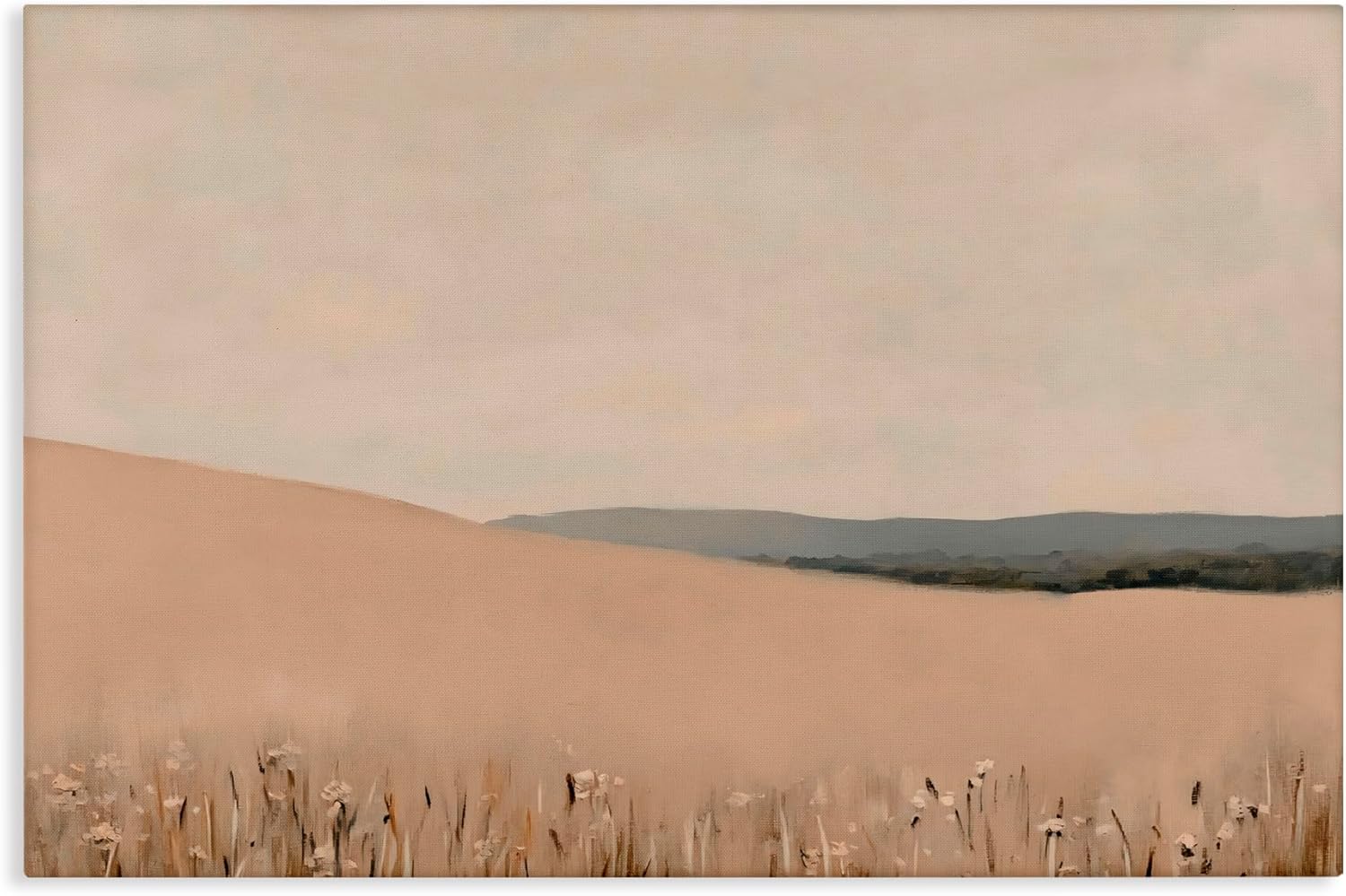 Stupell Industries Fields Of Blush Landscape Canvas Wall Art, design by Franklyn Gregory, 16 x 24