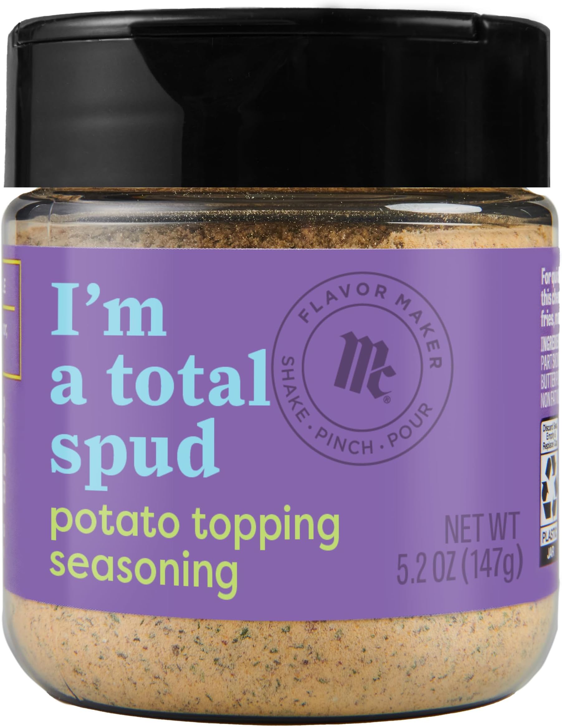 McCormick Potato Topping Seasoning, Flavor Maker, 5.2 oz