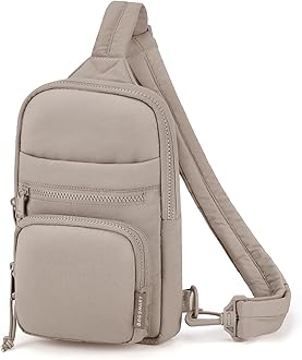 Crossbody Sling Bags for Women, Small Crossbody Purse Fanny Packs with Adjustable Strap, Sling Backpck for travel