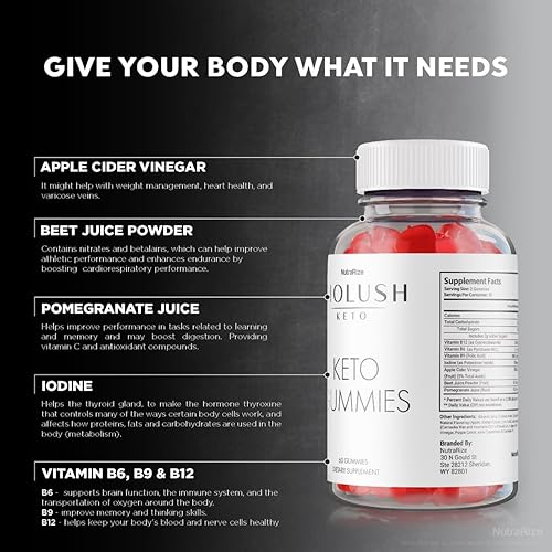 Miniatura 3 de Biolush - Gomitas cetogénicas Biolush Keto ACV, gomitas Biolush ACV para pérdida de peso avanzada, suplemento de máxima fuerza, gomitas Keto + ACV,