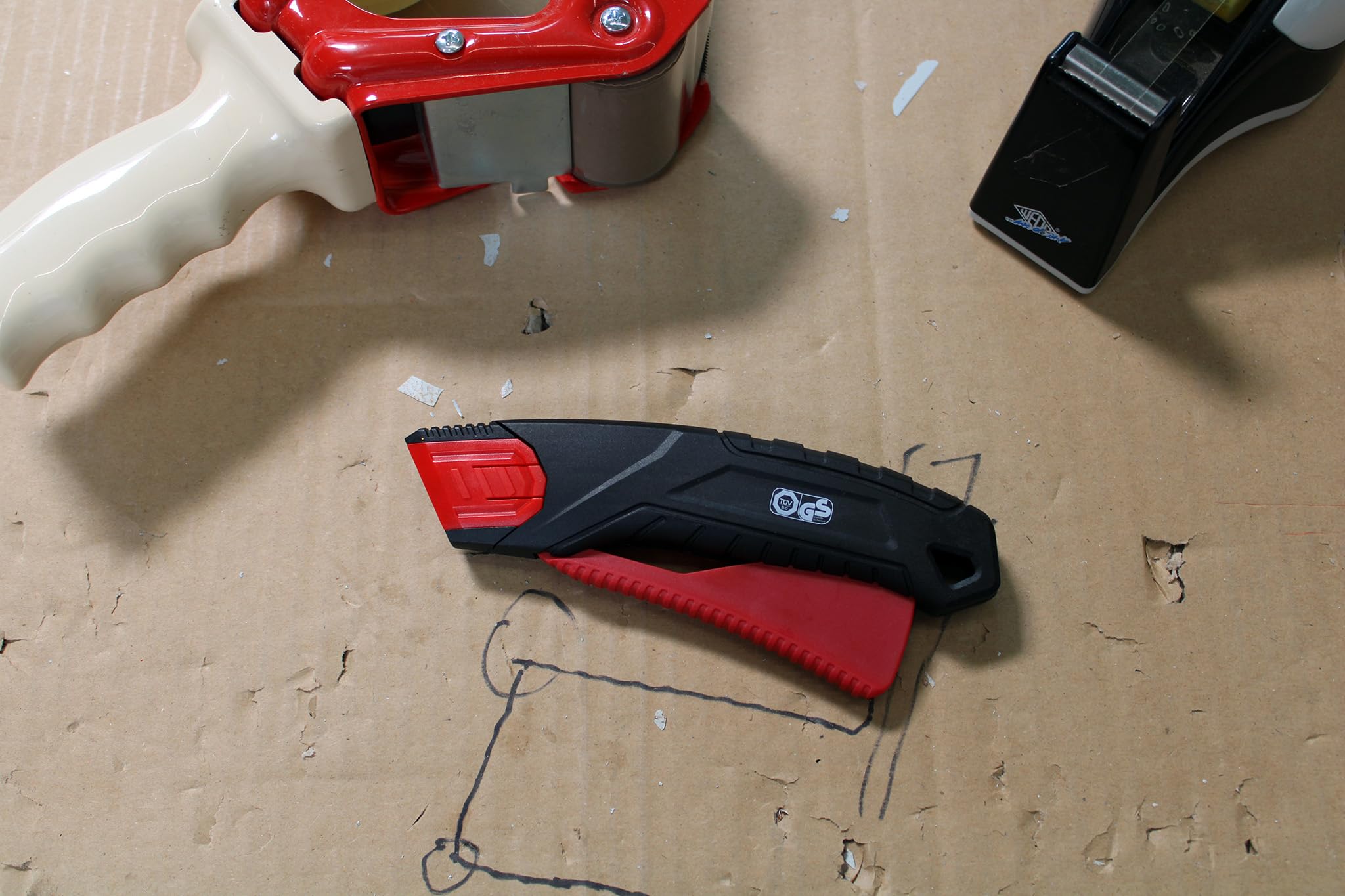 Image secondaire de Couteau de Sécurité WEDO avec Lame Rétractable Ergonomique