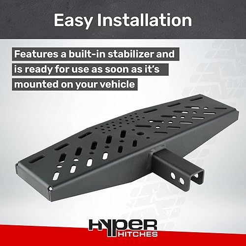 Miniatura 6 de Hyper Hitches Paso de enganche de 24 pulgadas modelo # HS-24  Paso de enganche  Paso de enganche de camión 100% fabricado en los Estados Unidos