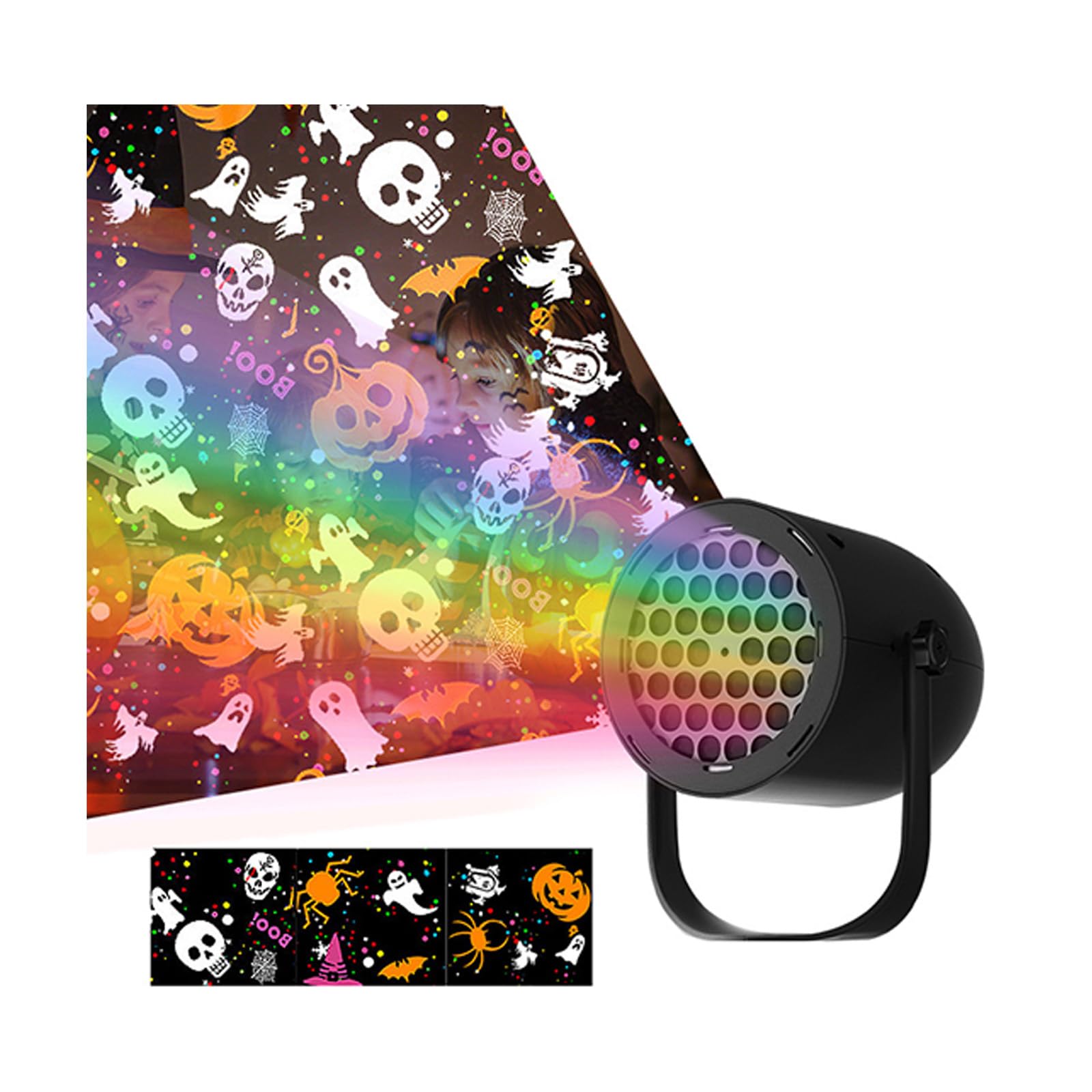 Nucelit Compact Portable USB Christmas Projector Featuring Patterns for Easy Movement and Festival Decor in Rooms or Parties Festival Projection Light