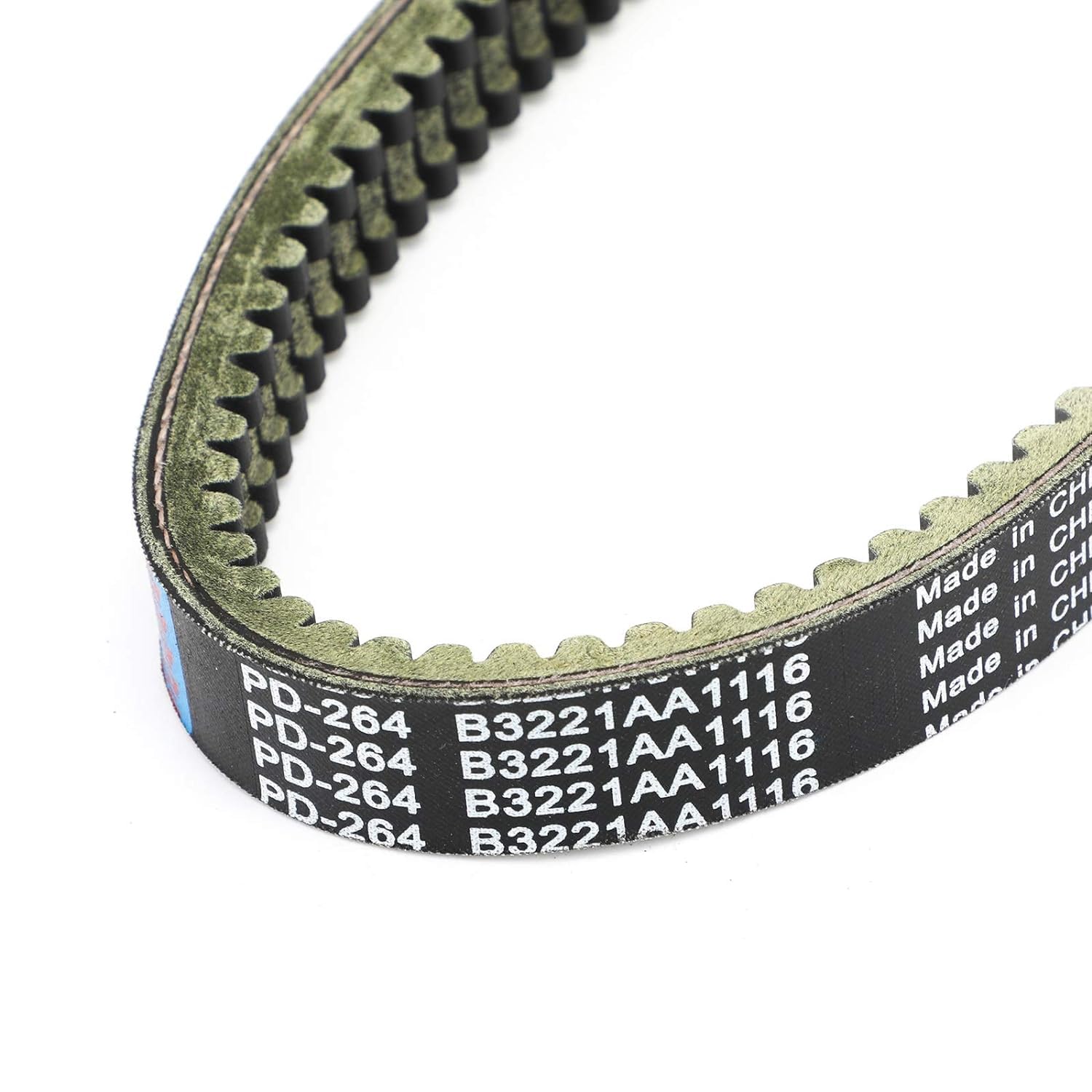 Courroie de transmission de moto Maoyubelt B3221AA1116 pour Bellier XLD 50, JDM X5, Microcar MC1