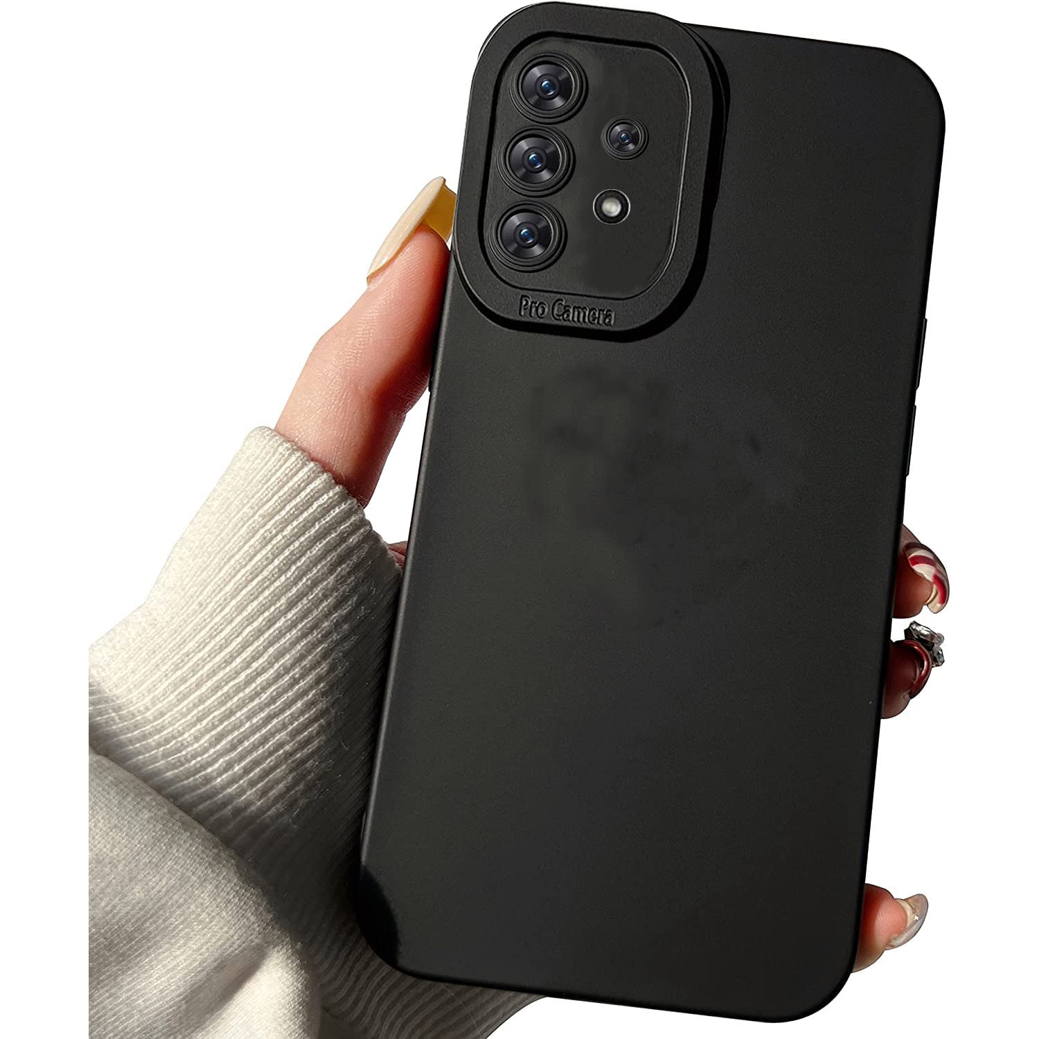 KC Back Cover for Samsung Galaxy A23 4G & Samsung Galaxy A23 5G, Shockproof Soft Bumper Silicone Case with Camera Protection (Black) (B0B4GBM1Y1) Amazon Price History, Amazon Price Tracker