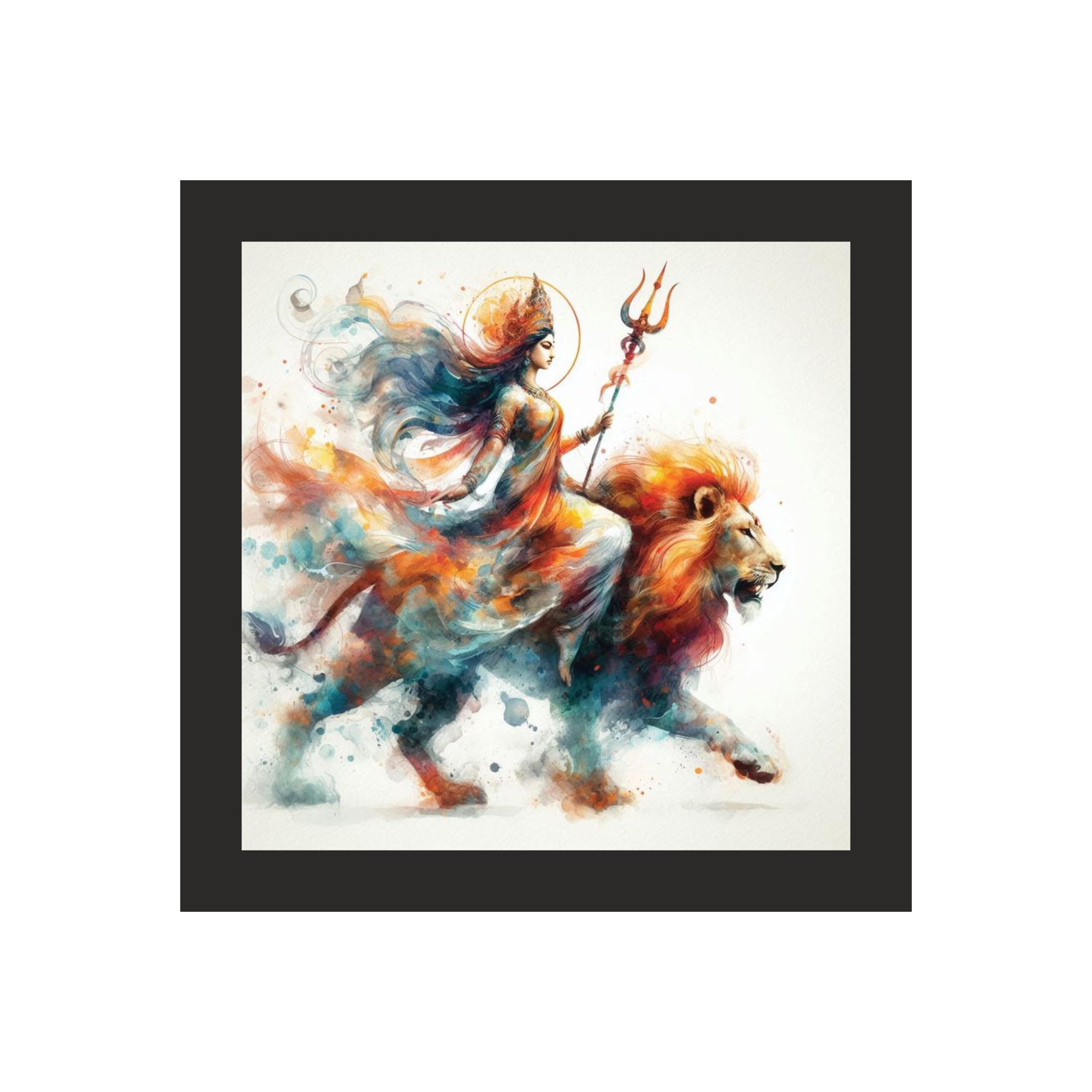 Ethereal Maa Durga Wall Art