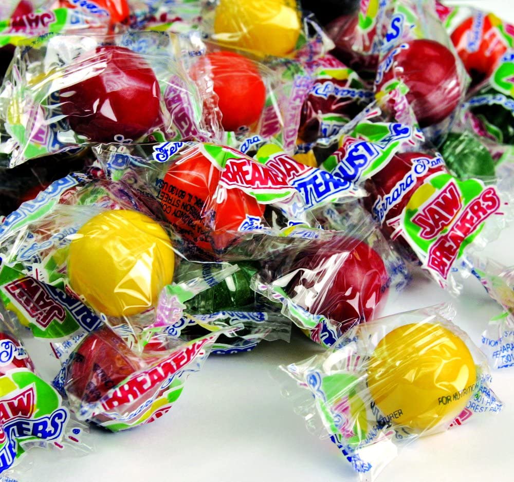 FirstChoiceCandy Jawbreakers (Individually Wrapped Assorted Jaw Busters, 2 Pound)