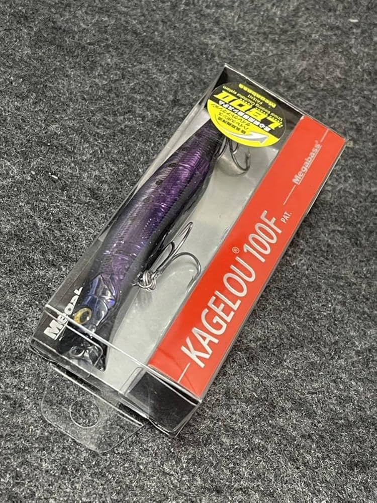 メガバス セット カゲロウ レインボーPB オチアユ パープルネオンイワシ メガバス セット カゲロウ レインボーPB オチアユ パープル