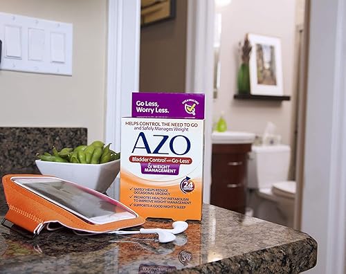 Miniatura 6 de AZO Control de vejiga con suplemento dietético Go-Less y control de peso  Ayuda a reducir la urgencia ocasional  Promueve un metabolismo saludable
