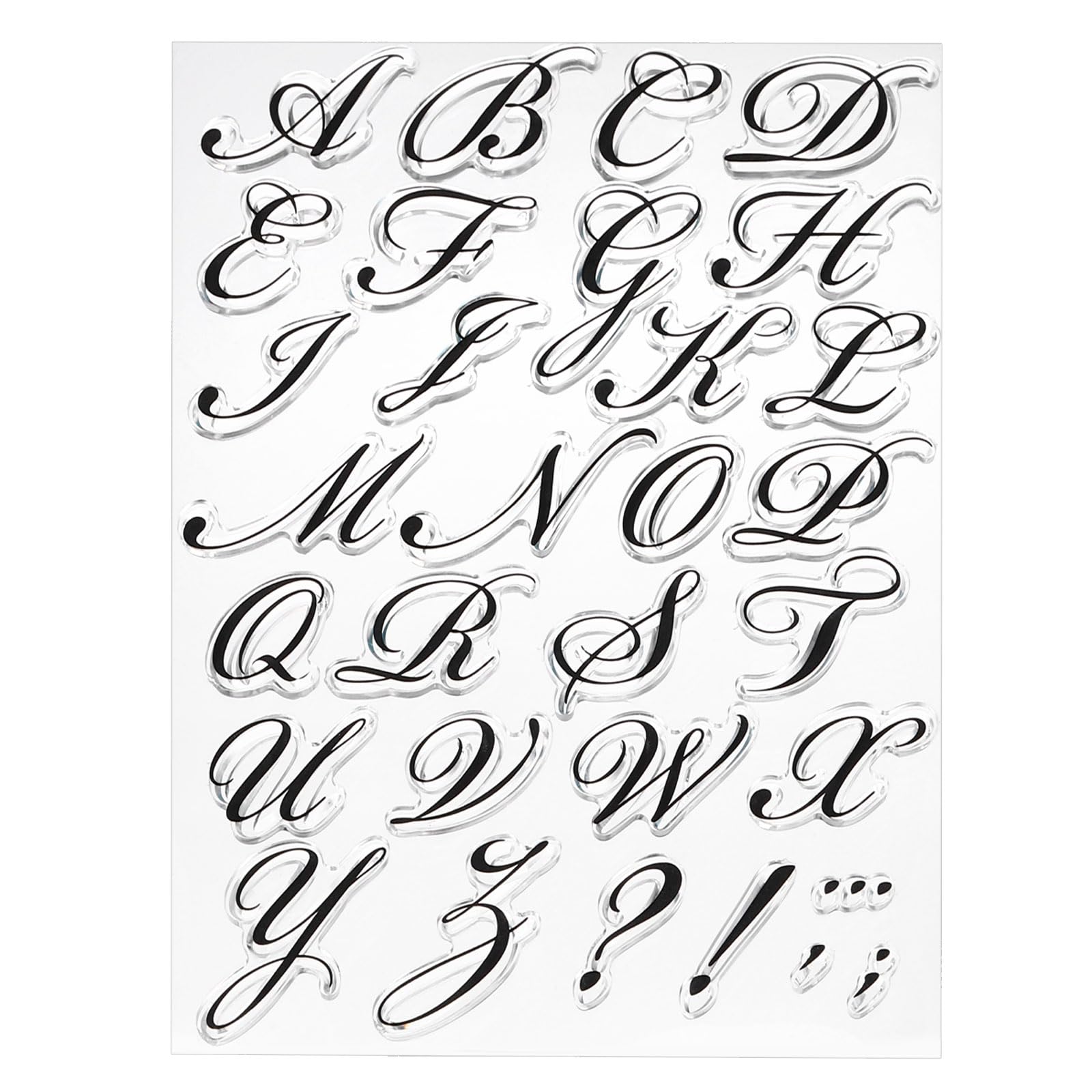 PATIKIL Transparent Silicone Stamps
