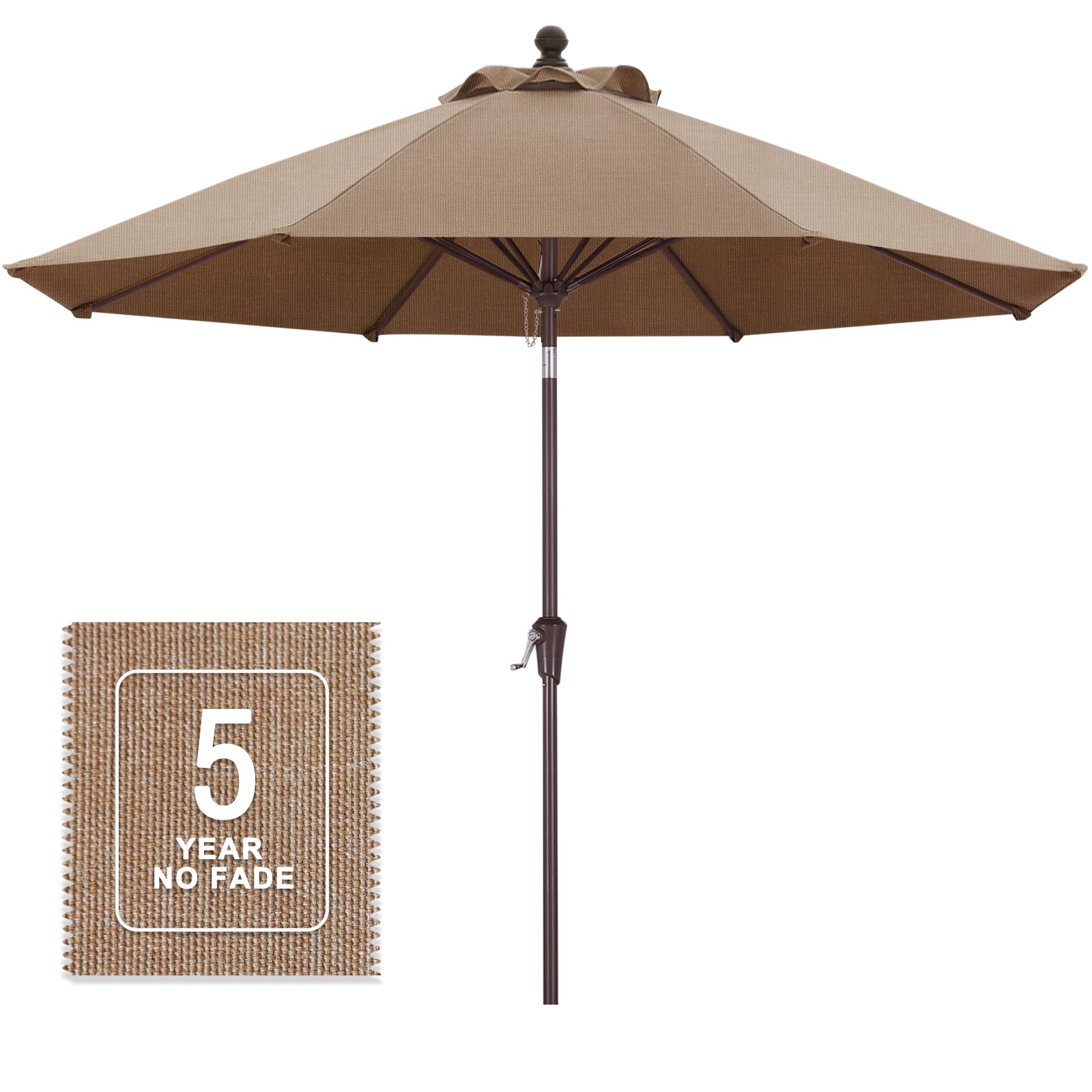 MASTERCANOPY 9ft Olefin Patio Umbrella
