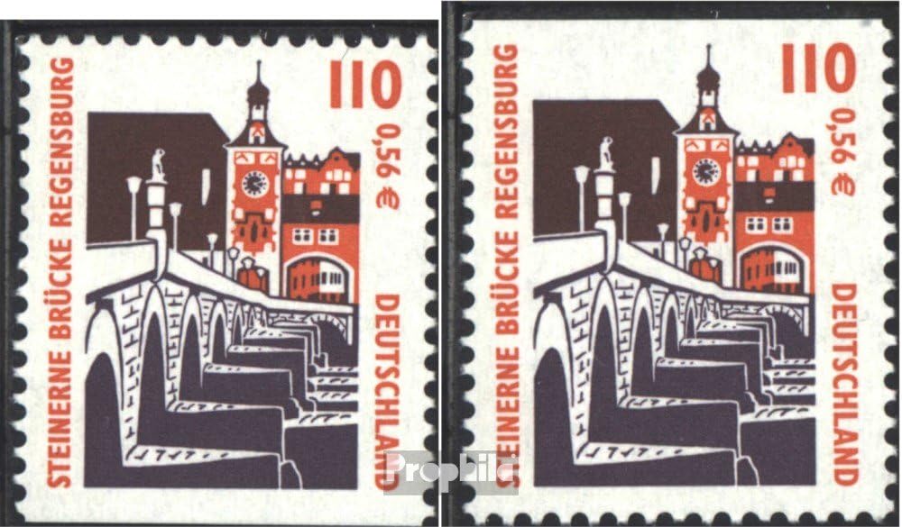 FRD (FR.Germany) 2140C,2140D (Complete.Issue.) unmounted Mint/Never hinged ** MNH 2000 Attractions (Stamps for Collectors)