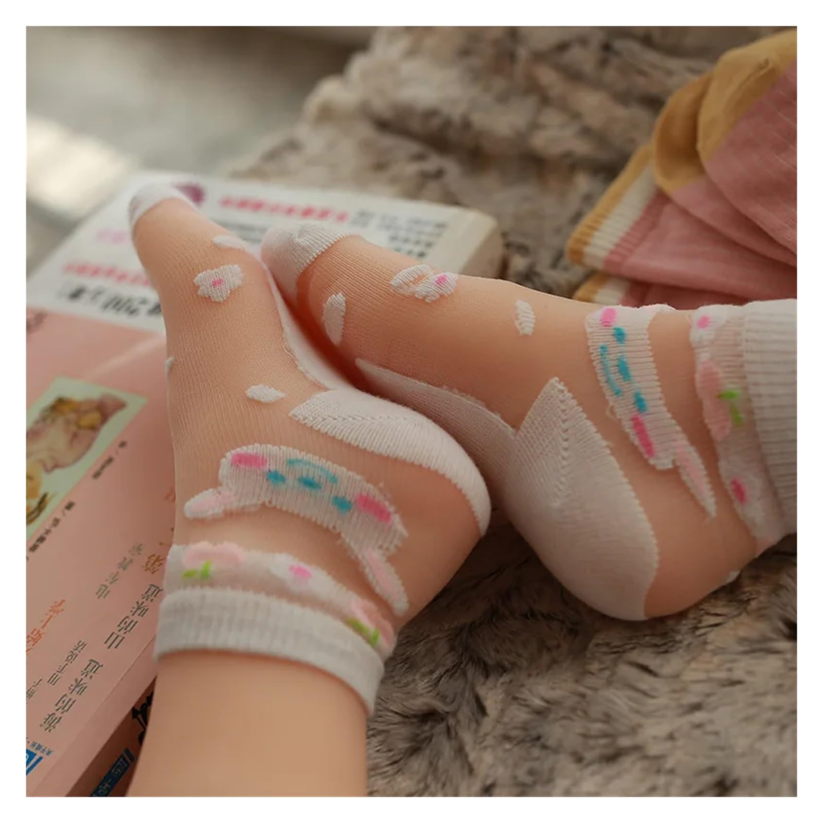 18CM dziewczyna Model stopy pełna silikonowa symulacja paznokci praktyka Manicure stóp tatuaż zdjęcie pończochy wyświetlacz realistyczne stopy TPE H2900(Skin Left foot)