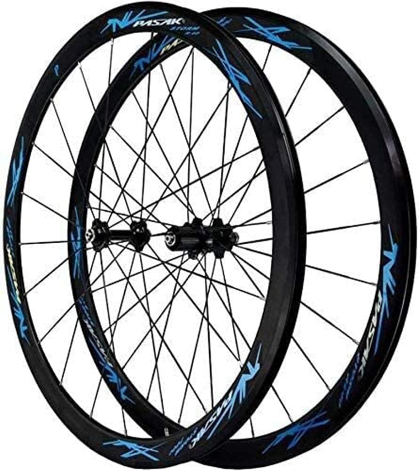 Llanta De Bicicleta De Carretera 700C Juego De Ruedas De Bicicleta Rueda De Bicicleta 28 Pulgadas Llanta De Cámara Hueca para 7 8 9 10 11 12 Velocidades para Frenos En V/Frenos De Llanta