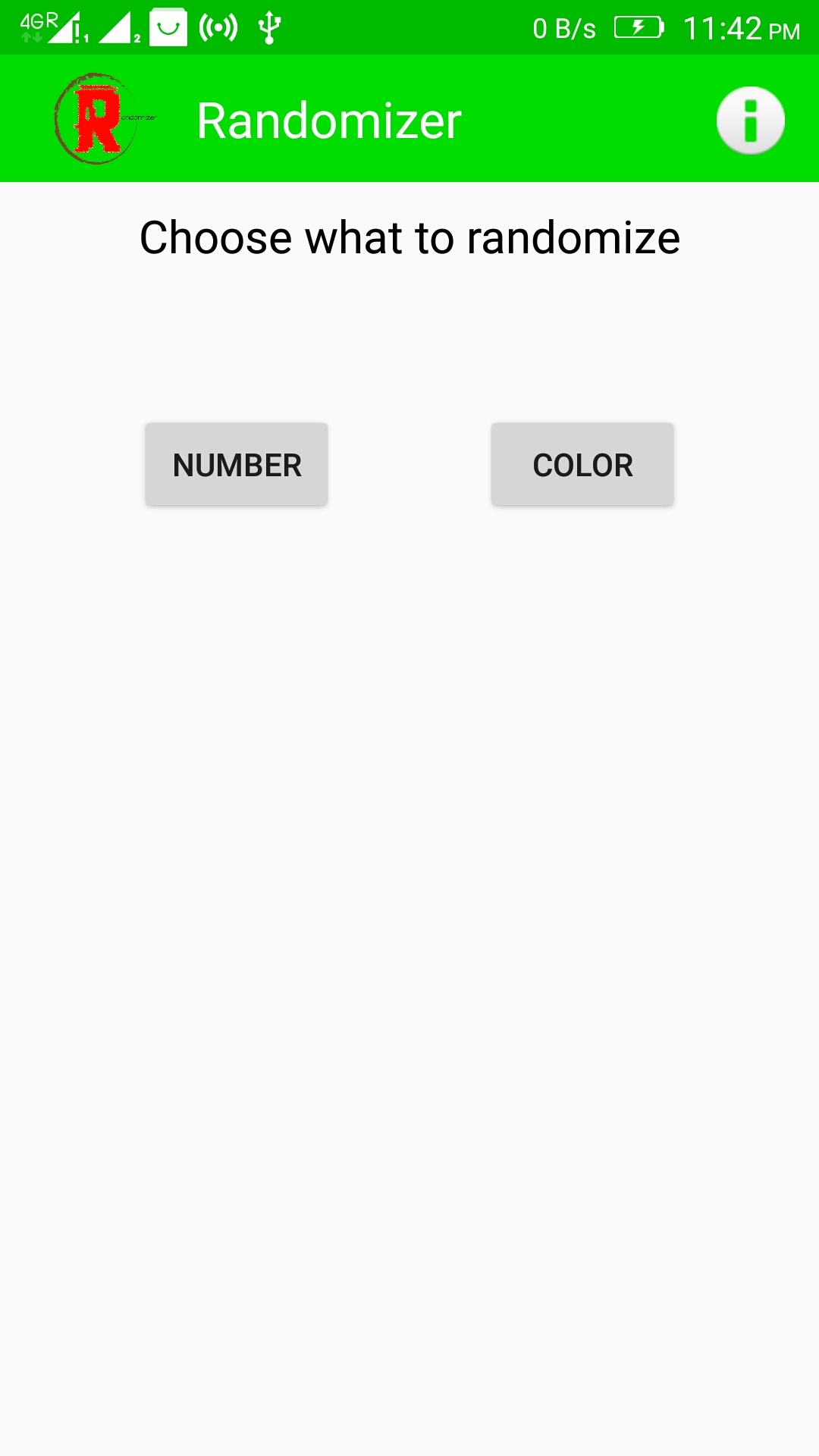 Randomizer App on the Amazon Appstore