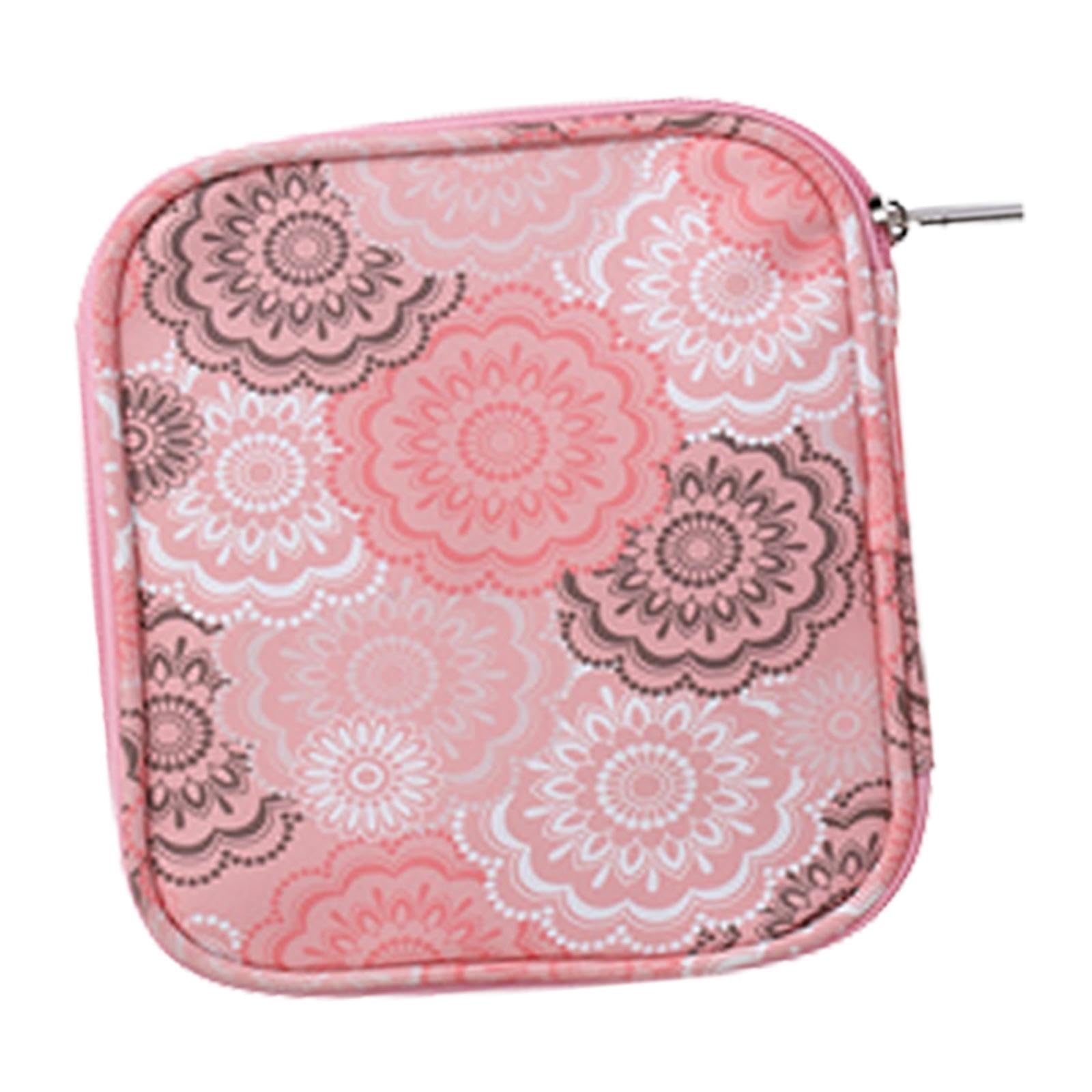Juego de 5 agujas de tejer, bolsa de almacenamiento, accesorios de ganchillo, organizador de ganchillo, 18 x 14,5 cm