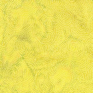 Island Batik - Citron Breeze - Paisley Dot - Green Chartreuse