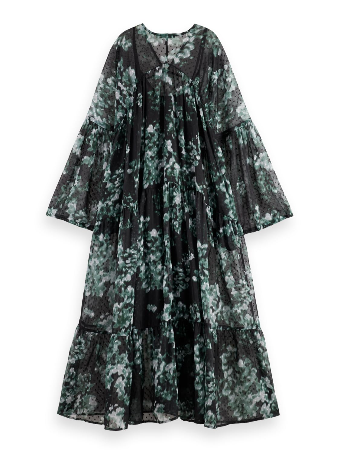 Scotch & Soda Printed Maxi Dress Vestido Casual Mujer (Pack de 1)