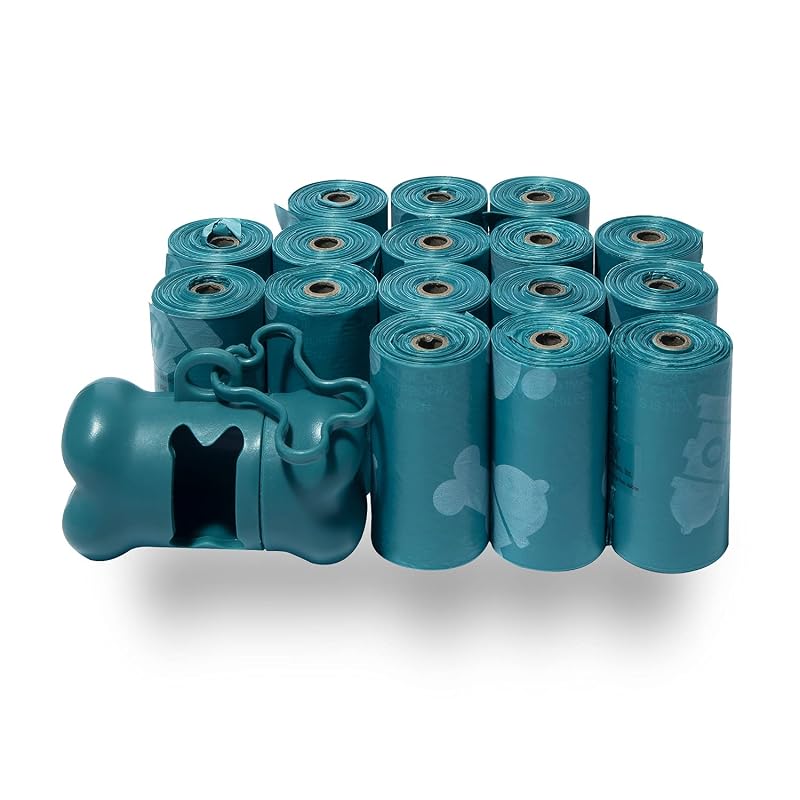 Sacos para Fezes de Cães com Dispenser, Turquoise, Best Pet Supplies, Pacote com 240