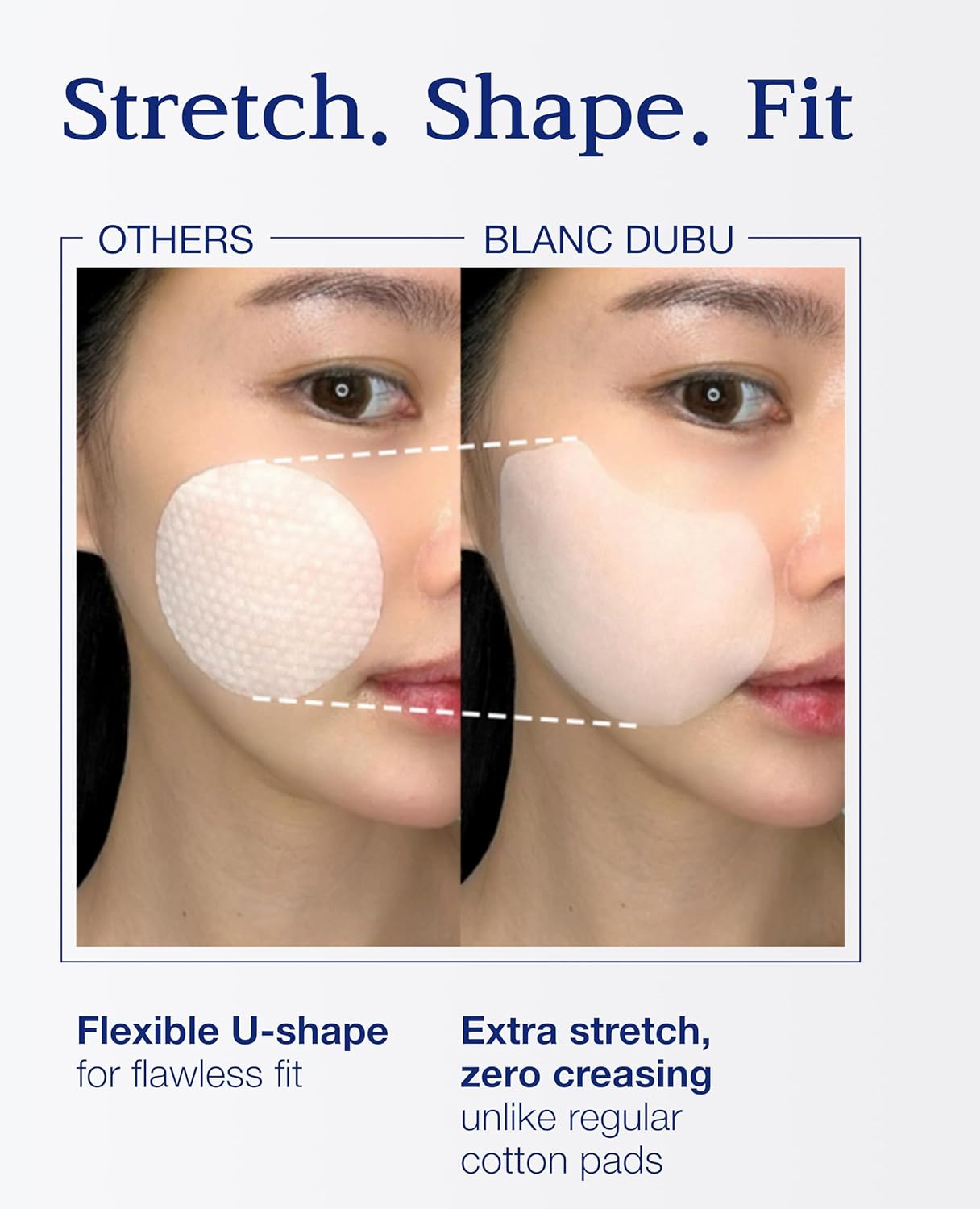 Nuborn Cell Oasis Pad | Korean Skin Care Toner Pads with Stem Cell Serum & PHA | Hydrating Face Cleansing Pads for Glowing Skin 160ml 70 Soft Pads - Image 2