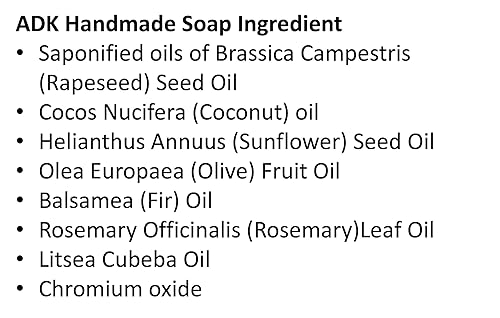 Miniatura 7 de ADK Barra de jabón gigante de bálsamo  Adirondack Natural antiinflamación, alivio de la piel seca y picazón, ingredientes de granja 100% veganos y