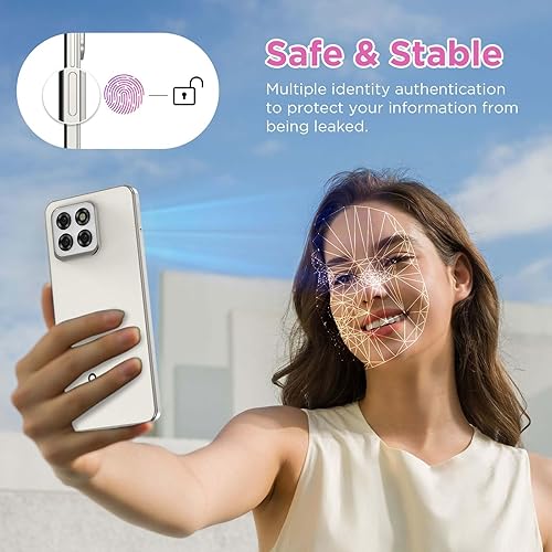 Miniatura 6 de CWOWDEFU Teléfono Android 14 desbloqueado, teléfono inteligente Android de 6.8 pulgadas, 12 GB de RAM con 128 GB de ROM, Dual SIM 4G, Octa-Core,