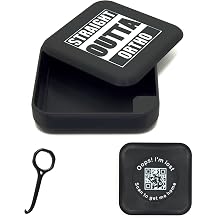 Kasse Invisalign Case by nCase | Aligner & Retainer Case w/QR Code Recovery | Magnetic Twist Open | 3D Printed in the USA | Secure Travel Design | Plus Invisalign Remover Tool | Straight Outta Ortho