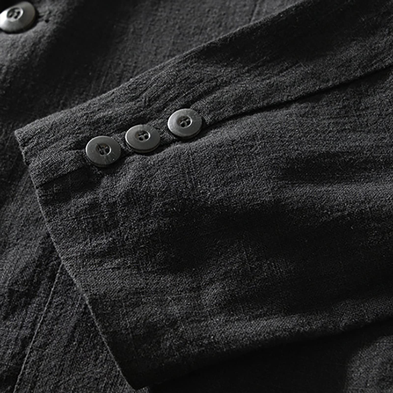 Generisch Sakko Herren Sportlich Sommer Leinen Leicht Sportsakko Blazer Herren Sommer Große Größen Sakkos 2 Knopf Business Anzug Jacken Sport Mantel Stilvolle Anzugjacke