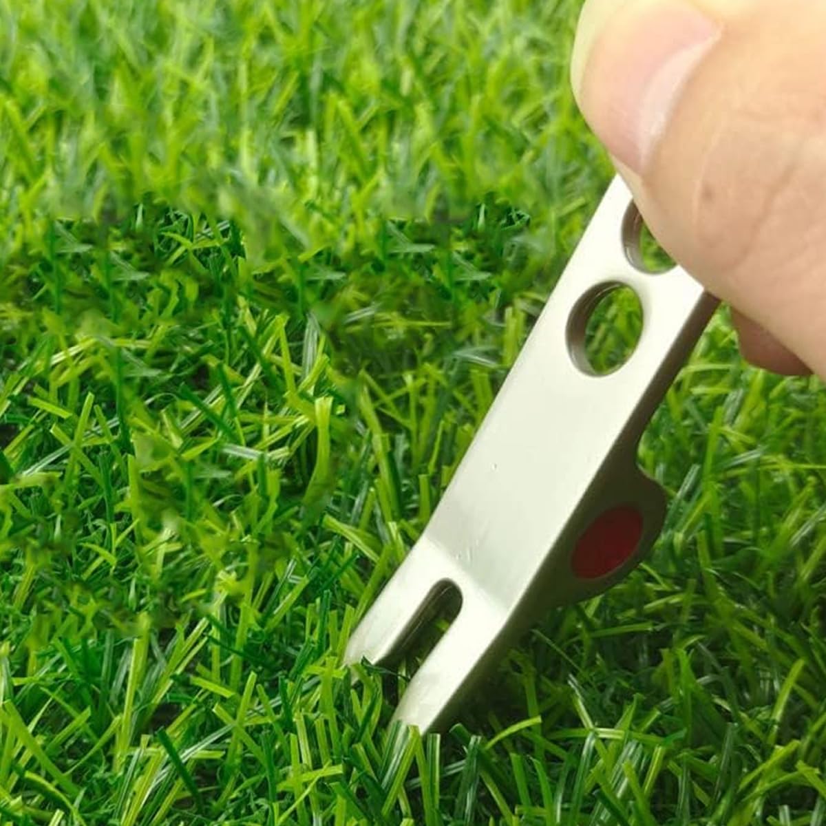 Gorise 2 Piezas de Herramienta de reparación de Divot de pivote de Horquilla de Pelota de Golf, Herramientas de Divot compatibles con Scotty