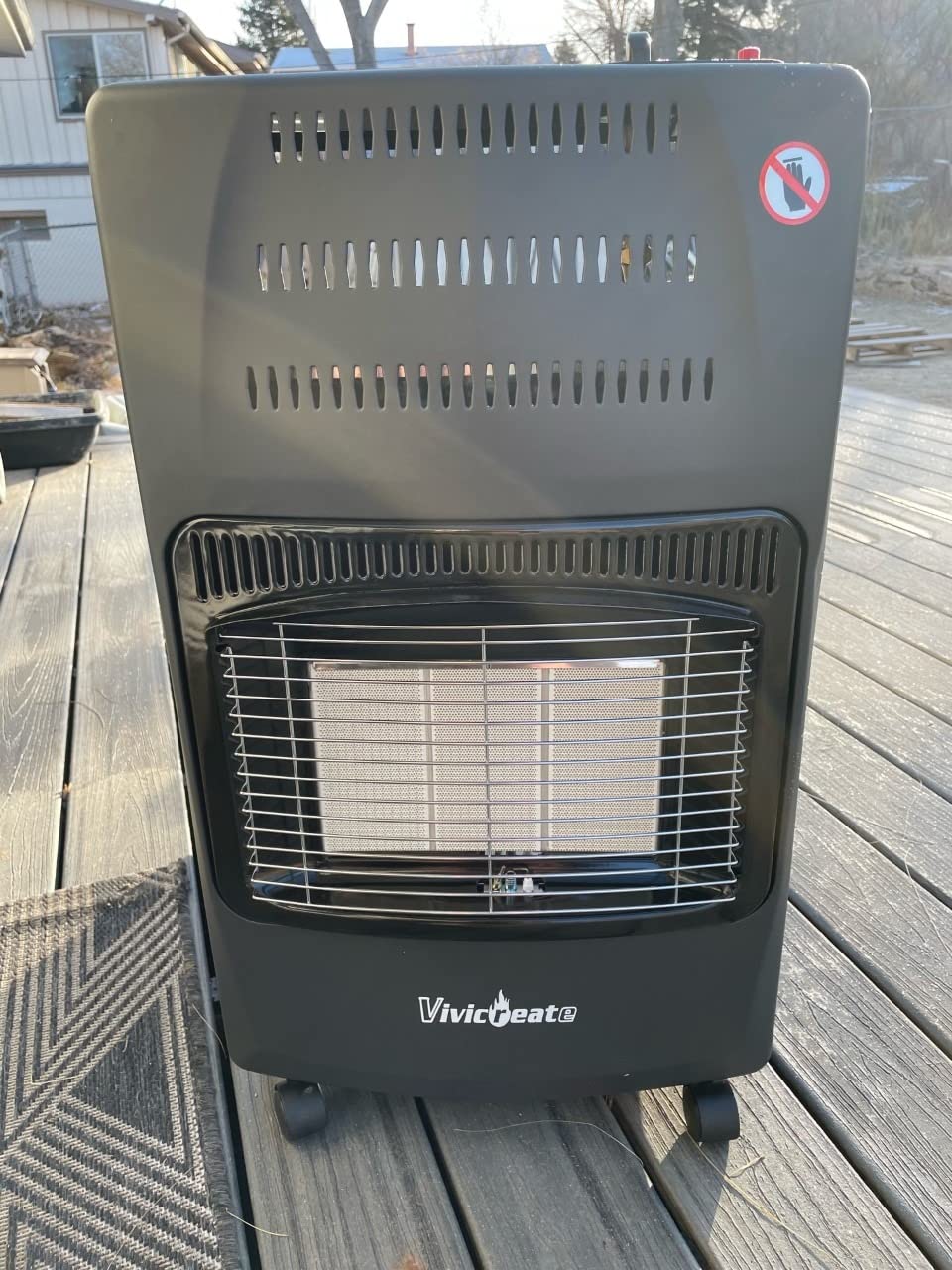 17/mo Finance Vivicreate Patio Heater, Gas Heater, Propane Gas