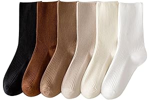 Bestjybt Women's Cozy Crew Socks: The Perfect Socks for Cyber Monday