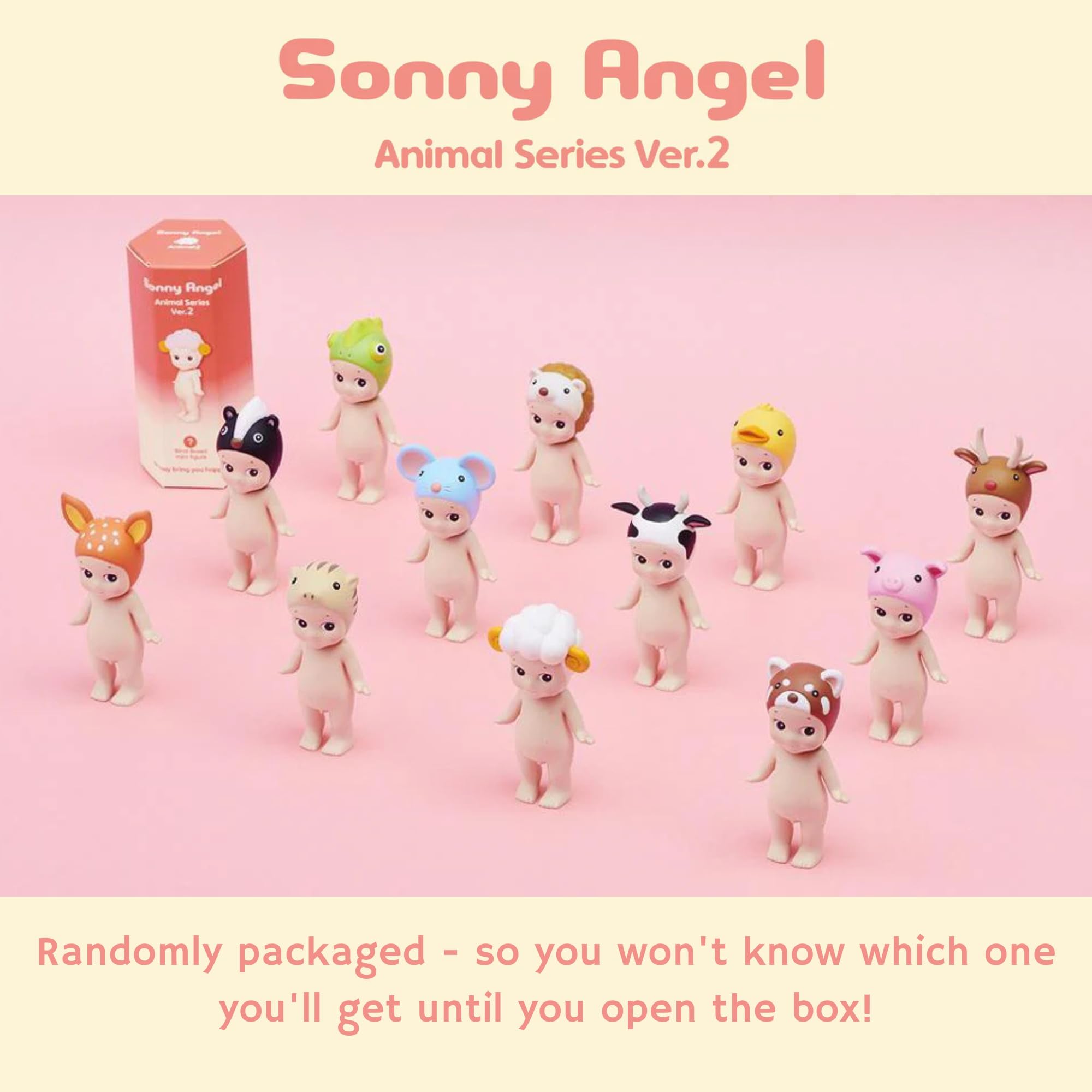 Amazon.com: Sonny Angel Animal Version 2 - Original Mini Figure