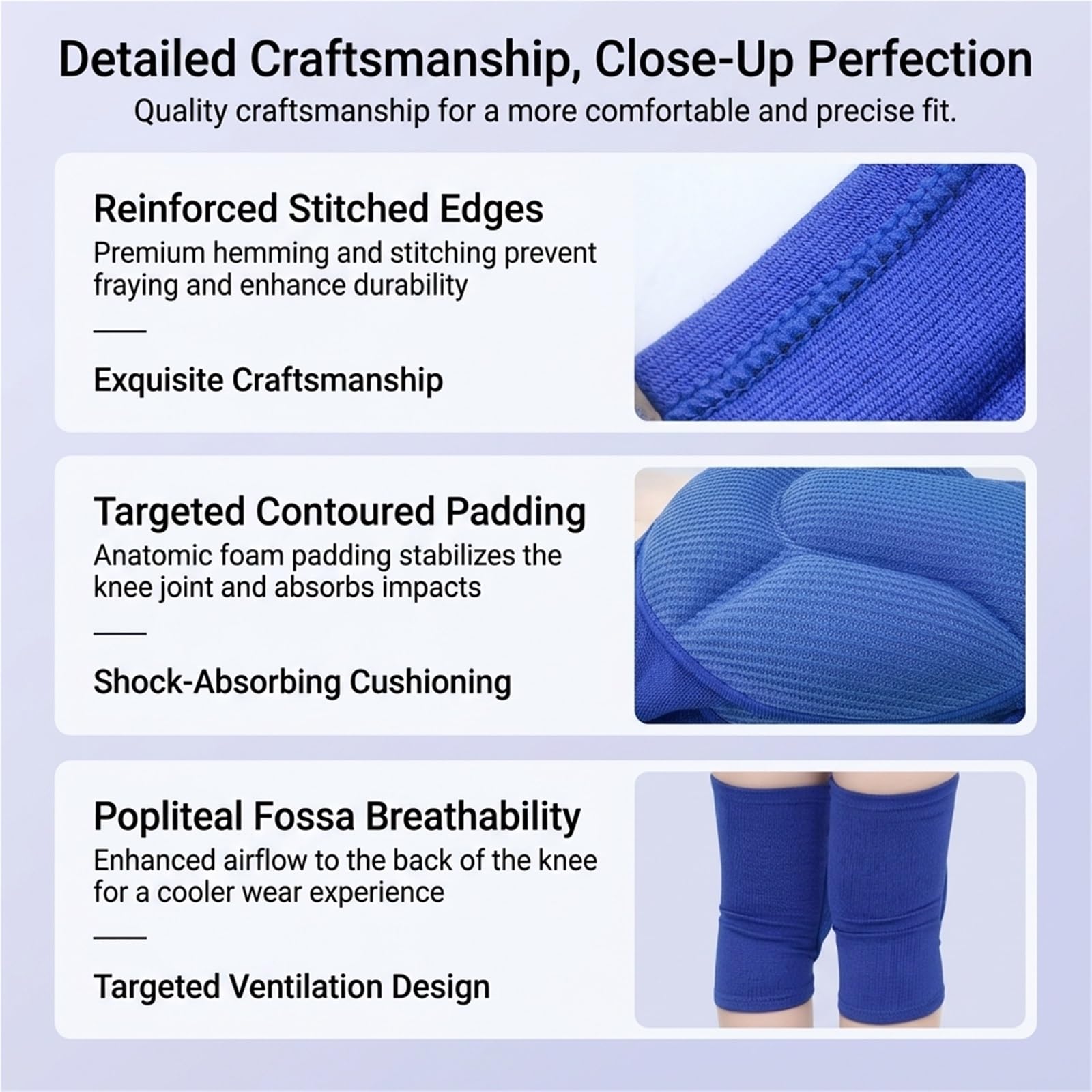 Rodilleras de voleibol para hombres y mujeres, con acolchado de esponja gruesa, ideales para baile, correr, fútbol y deportes. Protectores de rodilla de alto impacto para trabajos en el suelo y o