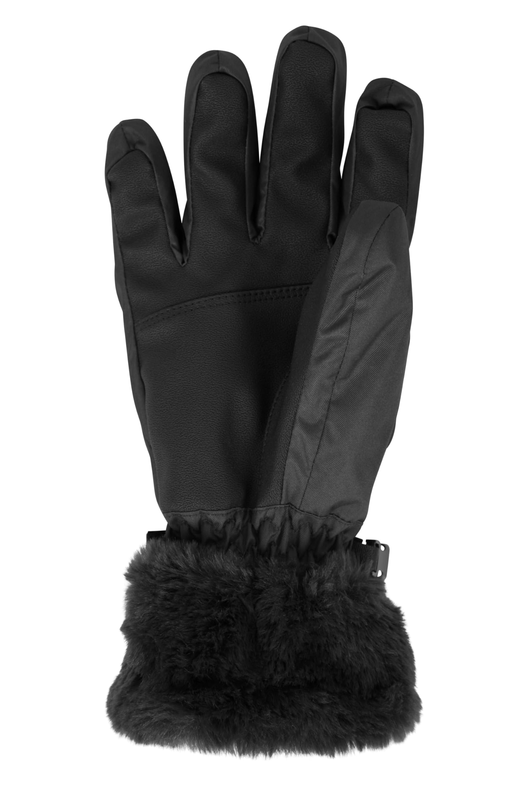 Mountain Warehouse Parallax wasserdichte Damenskihandschuhe - wasserdichte, atmungsaktive Handschuhe mit Kunstpelz und Fleece-Futter - Ideal im Winter und Outdoor