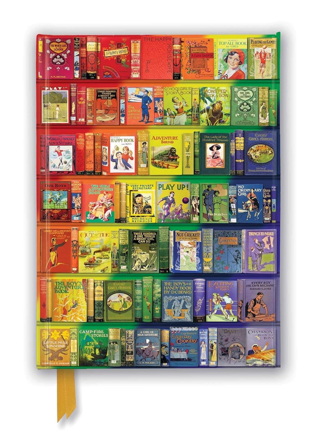 Flame Tree Notebooks Ser.: Bodleian Library: Rainbow Shelves (Foiled Journal)...