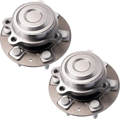 Vista 657 de TRQ Juego de 2 rodamientos y bujes de rueda trasera izquierda y derecha compatible con Ford Expedition 2007-2010 Lincoln Navigator 2007-2010