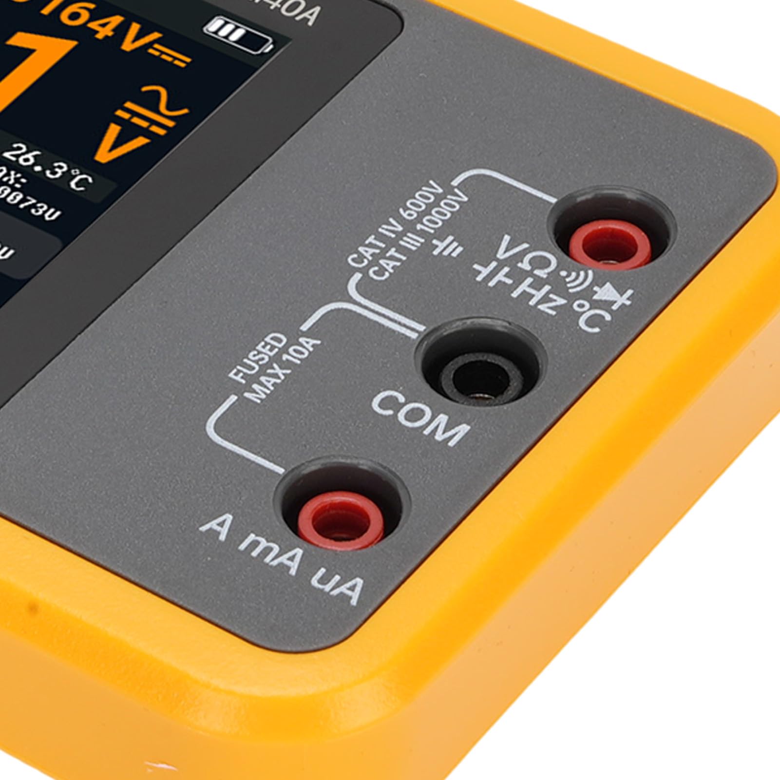 Eujgoov 4-1/2 Ziffern Digitaler Multimeter-Oszilloskop-Signalgenerator 3 in 1 Handheld-Gerät mit 3, 5-Zoll-Voll-Touchs-Bildschirm für Elektrische Tests