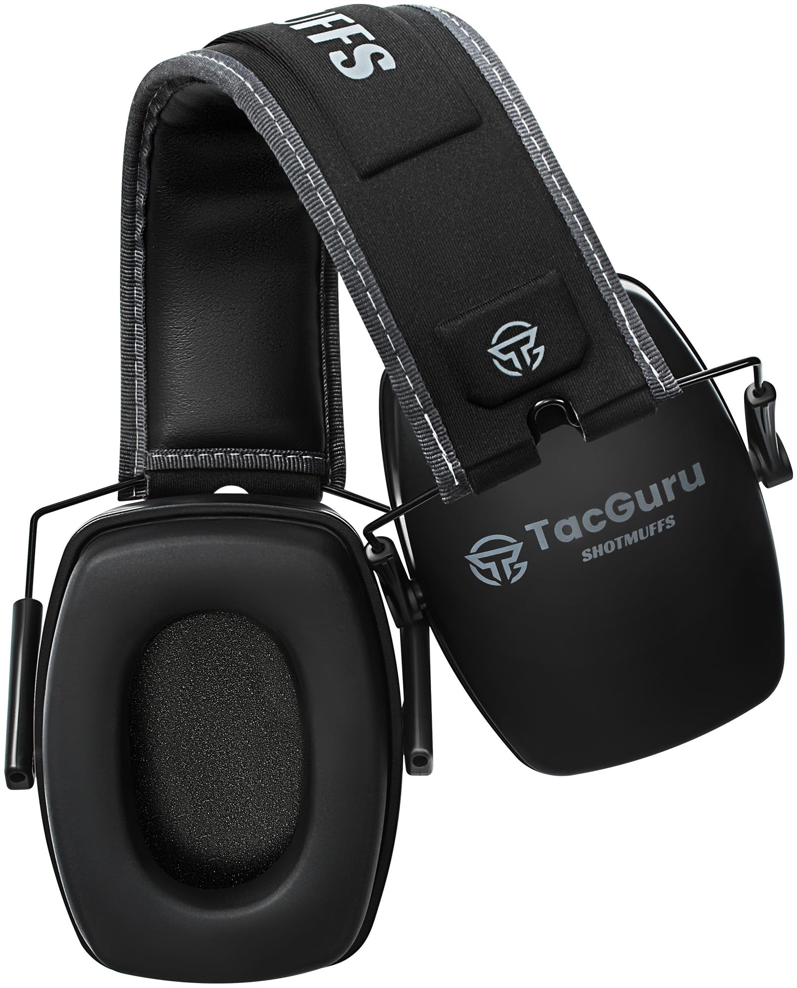 SHOTMUFFS A - Orejeras de tiro pasivo, NRR 25dB, diseño plegable compacto