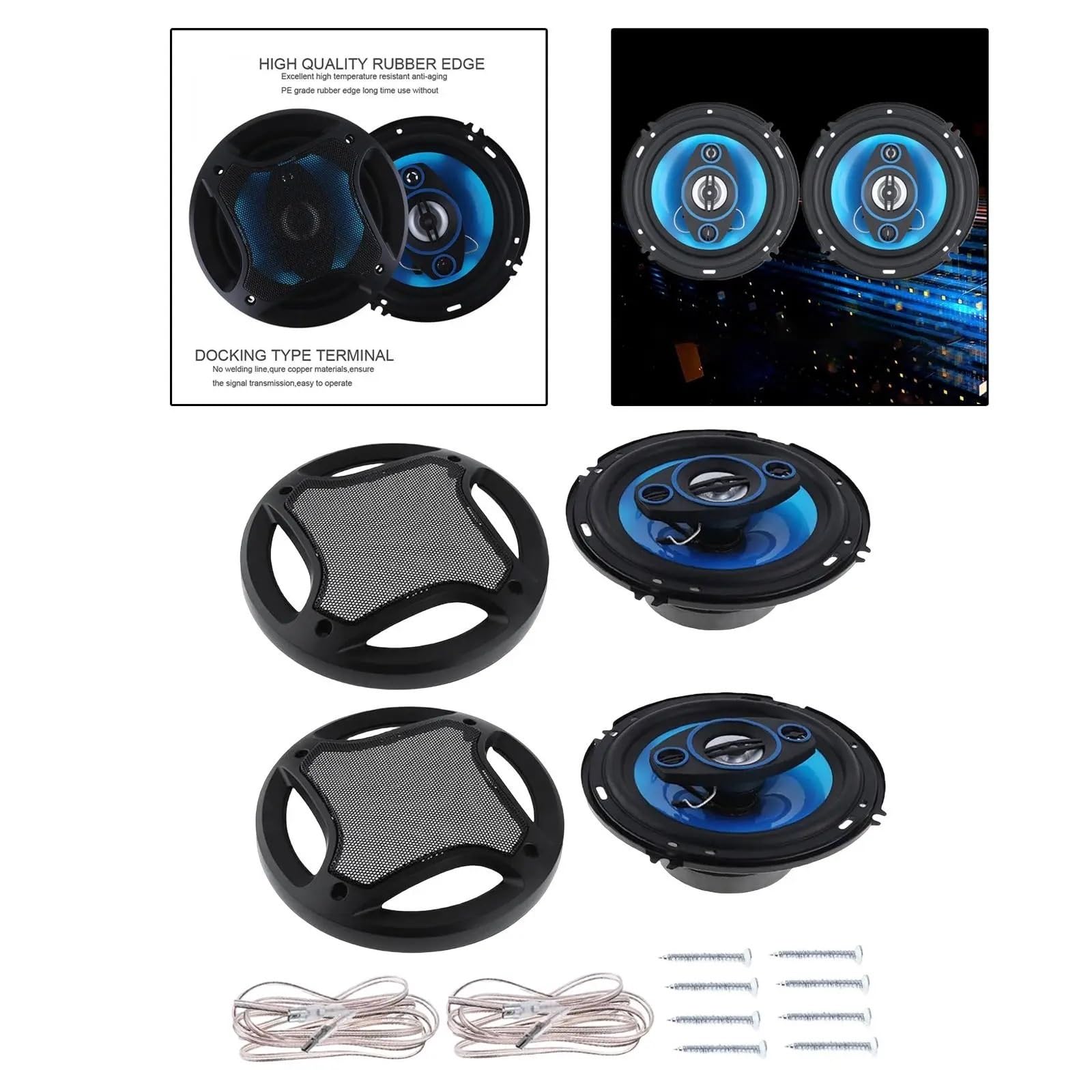 Altoparlanti coassiali da 2 pezzi Tweeter Speakers Car
