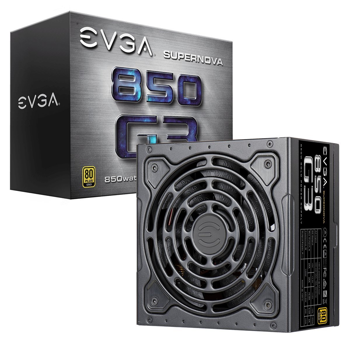 Buy EVGA SuperNOVA 850 G3, 80 Plus Gold 850W, Fully Modular, Eco Mode
