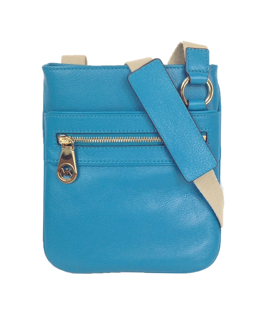 Michael KorsJamesport Leather Swingpack Crossbody, Tile Blue