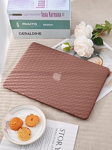Miniatura 21 de Seorsok Compatible con MacBook Air de 13 pulgadas 2022 2021 2020 2019 2018 versión A1932 A2179 M1 A2337 Touch ID, elegante funda rígida de plástico