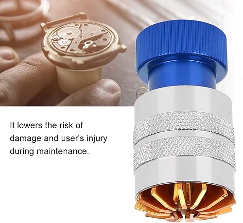 Miniatura 3 de Removedor de cristales de reloj, herramienta de reparación de relojes, herramienta de reparación de inserción de lentes de reloj con base para