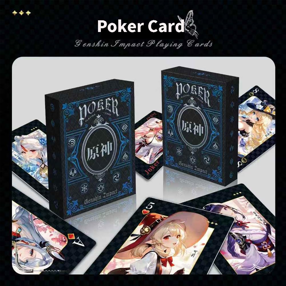 RiTeDei Im-Pact Poker Cards, 54 Pieces/Box, Game Characters, Anime Secondary Card Booster, Playing Card - Image 3