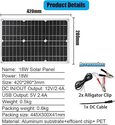 Miniatura 5 de OLONETO Kit de panel solar con inversor de combinación de sistema solar de 4000 W, 12 V a 110 V220 V, generador solar, sistema de red para el hogar,