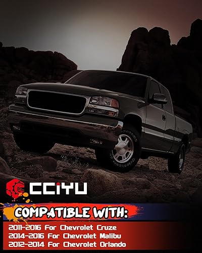 Miniatura 7 de CCIYU Interruptor de elevalunas eléctrico delantero izquierdo del lado del conductor compatible con Chevrolet Orlando 2012-2014, para Chevrolet